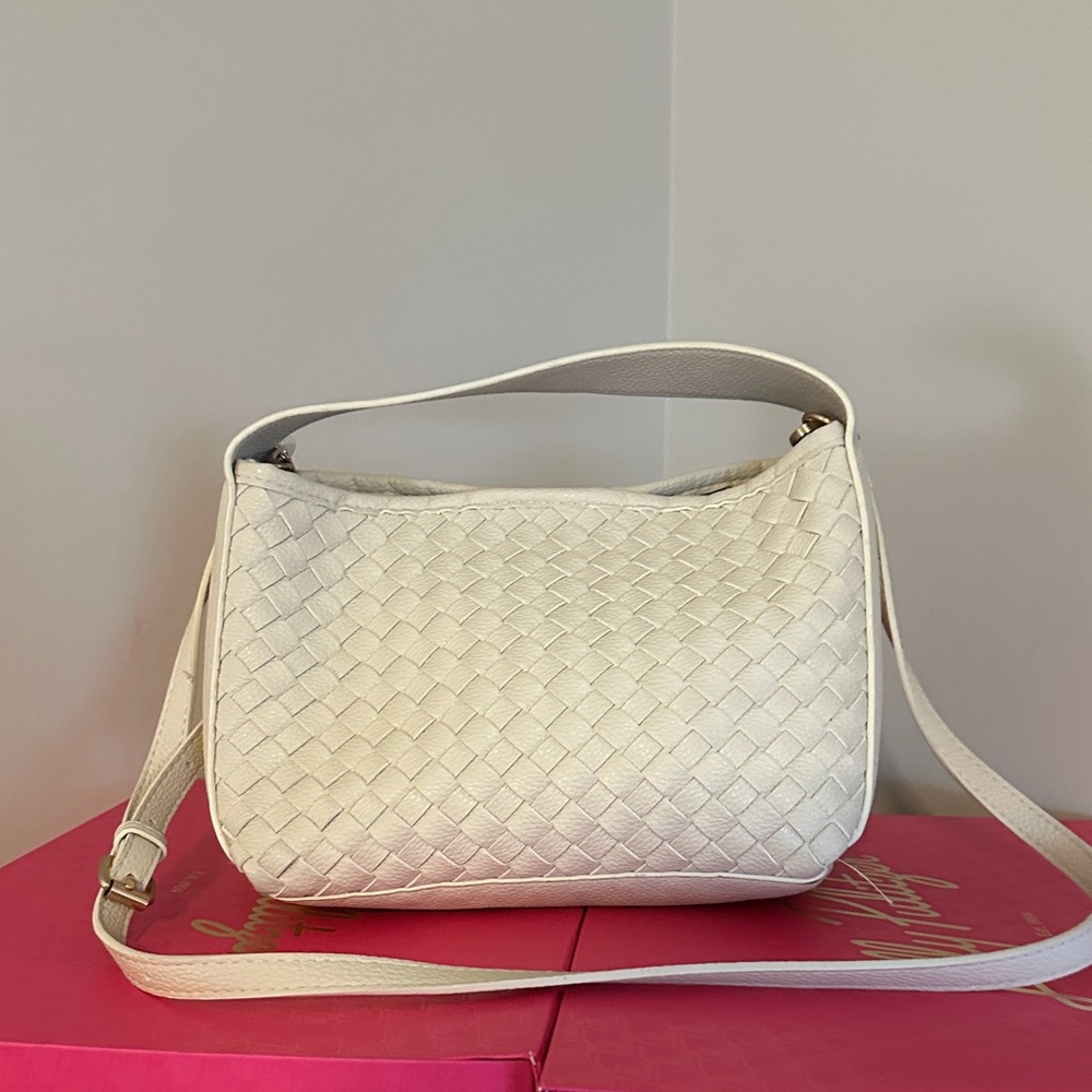 NEW Elegant ISADORA Woven Shoulder Bag
